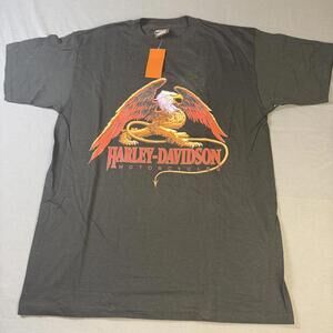NWT Vintage Harley Davidson Griffon Y2K Reno Nevada Store Men's L